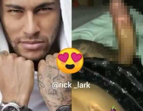 Vídeo de Neymar pelado e batendo punheta