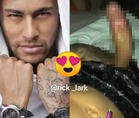 Vídeo de Neymar pelado e batendo punheta