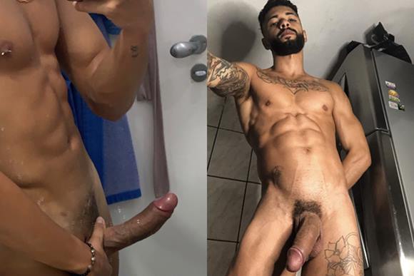 Fotos de homens mostrando seus pênis grandes