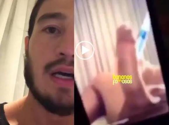 Vídeo de Tiago Iorc pelado e se masturbando