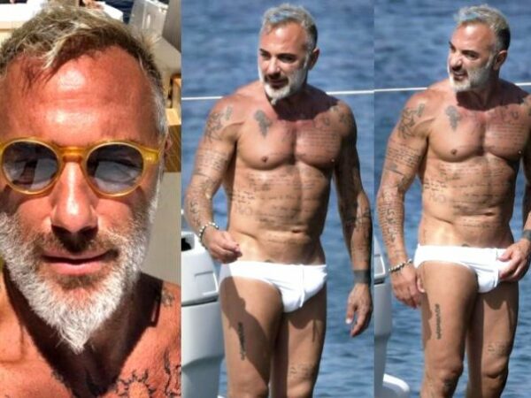 Milionário famoso Gianluca Vacchi pelado exibindo tudo